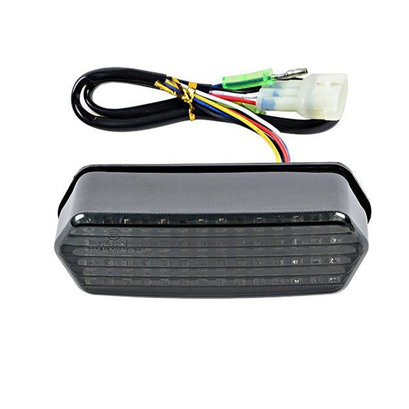 Yibid استبدال ضوء الذيل المتكامل LED Yibid لدراجة هوندا جروما MSX 125 2014-19، أضواء مؤشر الفرامل المتسلسلة لـ MSX125/SF CBR650F CTX700 CTX700N، عدسة دخانية مع 1 قطعة من مرحل الفلاش 2 دبوس - Image 2